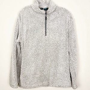 Stillwater Supply Gray 1/4 Zip Sherpa XL